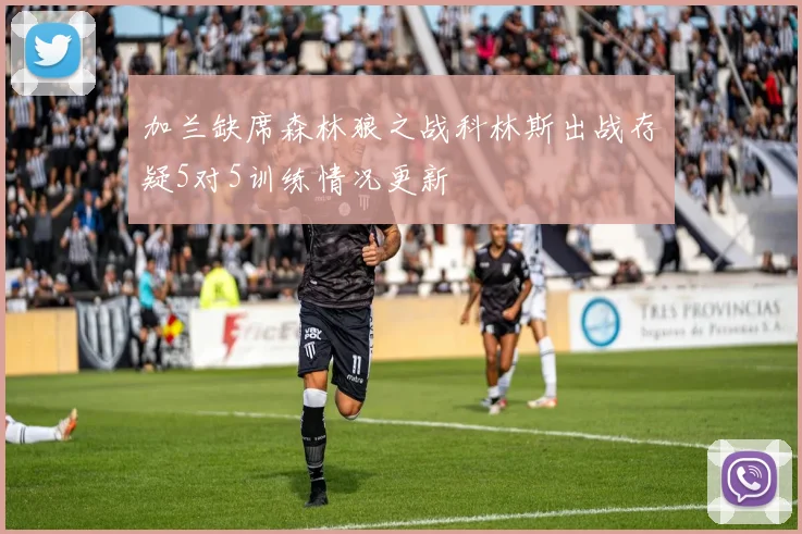加兰缺席森林狼之战科林斯出战存疑5对5训练情况更新